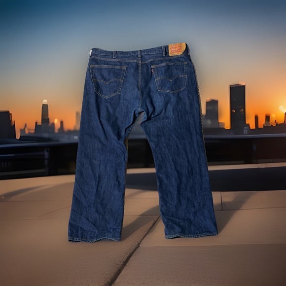 Levi's Other - Levis 501 Button Fly Men's 44x30 Blue Denim Jeans